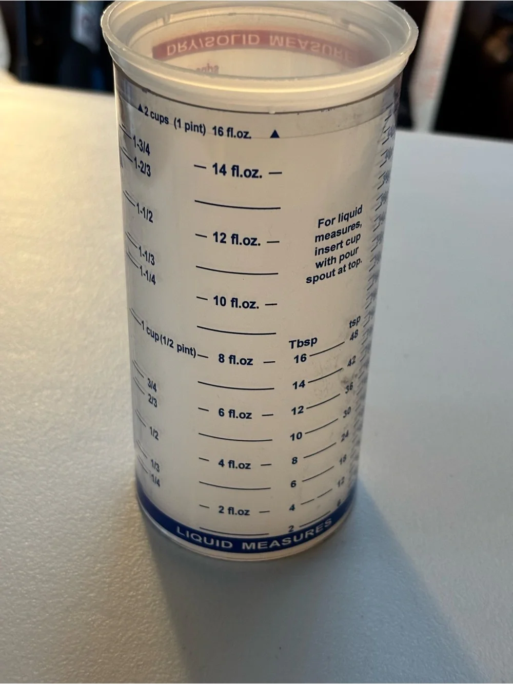 The Pampered Chef Measure All two cup Dry/ Solid Measuring Cup